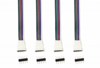 5-Pin RGBW LED Connector Wire (M-F)